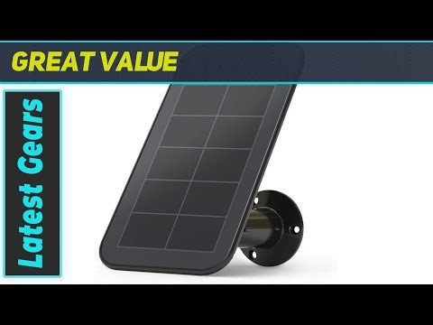Arlo Solar Panel Charger for Arlo Ultra & Pro Cameras - Best Solar Power Solution!