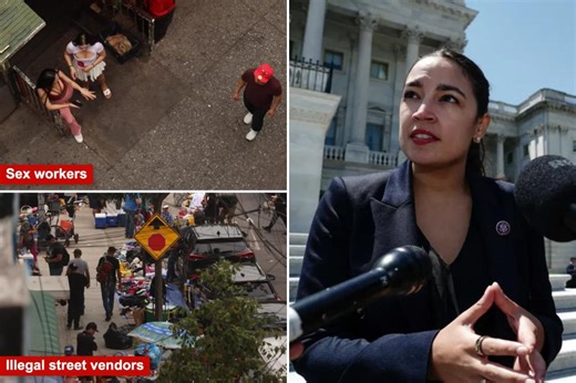 Exclusive | AOC ripped as her NYC district is overrun by seedy ‘Market of Sweethearts’ – and Dem pol nowhere in sight: ‘Community is suffering’