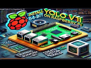 how to install yolo v11 on raspberry pi bookworm 64 bit & create your own custom model yolov11