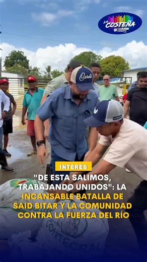 INTERÉS | "De esta salimos, trabajando unidos": La incansable batalla de Said Bitar y la comunidad contra la fuerza del río Sinú . . “De esta salimos, ya estamos saliendo y vamos a salir”, fueron las palabras de aliento del alcalde de Cereté, Said Bitar, a la comunidad de Villa Celina mientras apoyaba en la colocación de costales para sellar las filtraciones del Caño Bugre. Tras estabilizar los puntos críticos del río Sinú en Esmeralda e Islas Blancas, donde el nivel de las aguas ha empezado a d