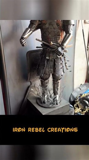 Machine Iron #scraper #robot #skulpture #shorts