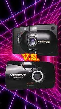 Olympus VS Olympus Pocket Size 35mm Film Cameras