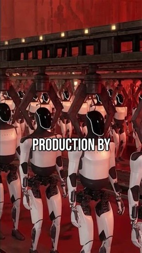 Tesla Optimus Robot: Mass Production Confirmed! #shorts