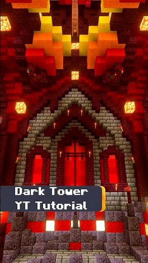 Minecraft How to Build a Dark Tower Interior - Minecraft Dark Tower Tutorial Ideas