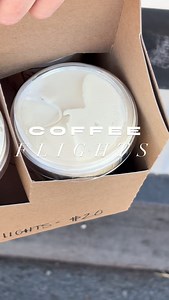 COFFEE FLIGHTS ARE HERE! jet lag not included ;) if you’ve ever wanted to try our monthly specials all at once, now you can!!! any 4 of our january specials are available in our coffee flights ✈️☕️ grab your bestie and get a porchlight flight NOW while supplies last 😋 #coffeeflights #bendoregon #drinklocal #drivethrucoffee #coffeeshopspecials | Porchlight Coffee Co