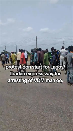 5.1K views · 85 reactions | Protests don start for Lagos and ibadan expressway free vdm | Mr.judge | Facebook