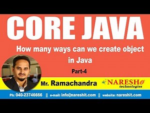 How many ways can we create Object in Java Part 4 | Core Java Tutorial