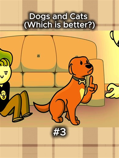 Dogs and Cats (Which is better?) #cartoon #funnyvideo | cartoon funny video