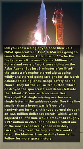 NASA’s Most Expensive Mistake Ever #history #usa #nasa #space #spaceexploration