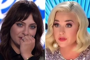 American Idol's Katy Perry 'tears up set' after Lionel and Luke axe Saveria