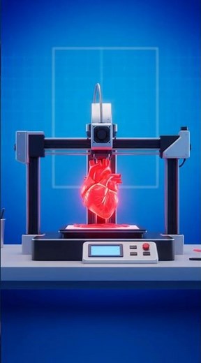 3D-Printed Organs 🧠🫀 The Future of Transplants Is Here! #3DPrinting #medical #FutureTech #Science