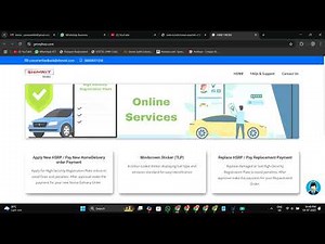 How to Apply for HSRP Number Plate Online | Full Step-by-Step Guide | Book HSRP Easily in 2025