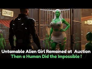 When the Auction Ended, Only Untamable Alien Girl Was Left—And a Human Paid a Price No One Expected