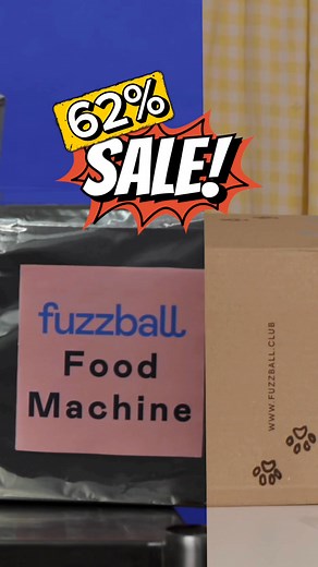 Black Friday just got purrfect. 🐱 Get 62% OFF your Fuzzball trial box — that’s just 40p per can of human-grade, protein-packed cat food. | Fuzzball