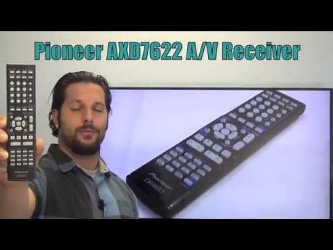 PIONEER AXD7622 Audio/Video Receiver Remote Control