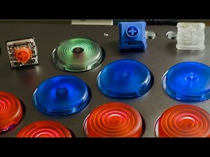 sound test: kailh choc v2 red vs wind engine vs crystal switches (lubed)