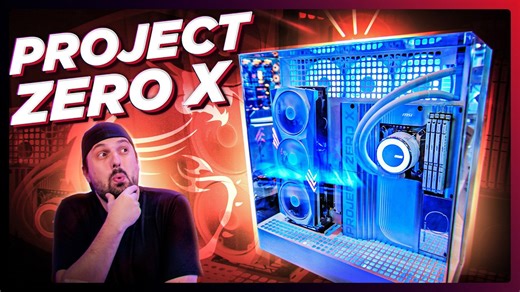 O PC Mais Lindo com Cabos Escondidos — MSI Project Zero X