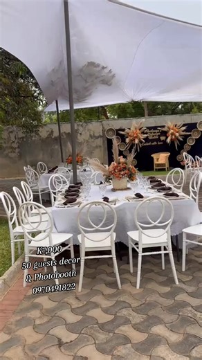 Chilanga Mulilo Decor for 2026 Brides