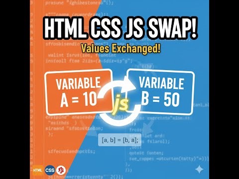 Value Swapping | HTML , CSS , JAVASCRIPT | 2025 |