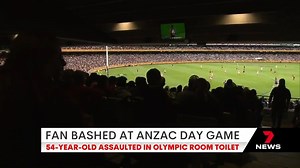11K views · 97 reactions | A police investigation is underway after a footy fan was savagely bashed in an MCG toilet at yesterday's Anzac Day blockbuster. 7NEWS at 6pm | More local news: www.7NEWS.com.au/news/vic #7NEWS | 7NEWS Melbourne | Facebook
