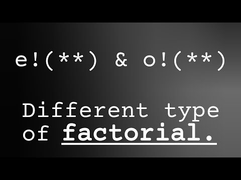 Another fragment uncovered… A new rule emerges… Parity (even & odd) Factorials Fragment || TOOZS