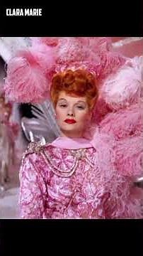 Adrian’s Pink Masterpiece for Lucille Ball | Ziegfeld Follies (1946)