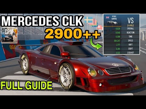 How To Make Fastest Car In Car Parking Multiplayer 2 | Mercedes CLK Drag Tuned