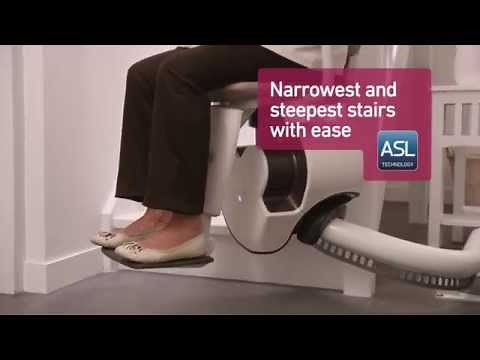 The ThyssenKrupp Flow 2 stairlift from AussieGlide