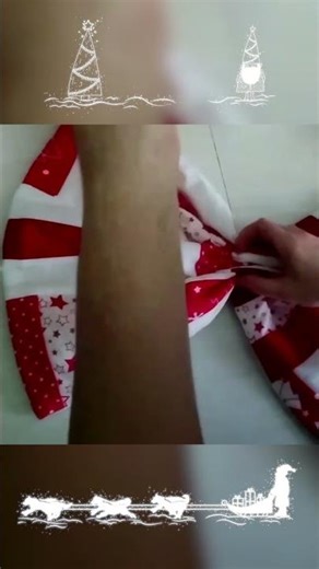 DIY Giant Christmas Bow in 15 Minutes! 🎀 Easy Holiday Decor Tutorial