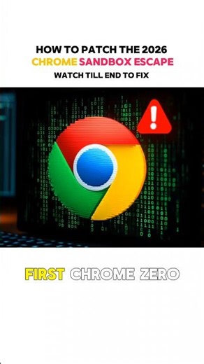 Chrome Sandbox Escape Exploit: How to Stay Safe (2026)