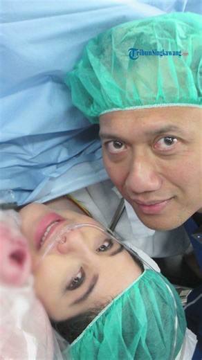 ANNISA POHAN WAS BLESSED WITH A BOY, NAMED ARJUNA HANYOKROKUSUMO YUDHOYONO "AHY" JUNIOR