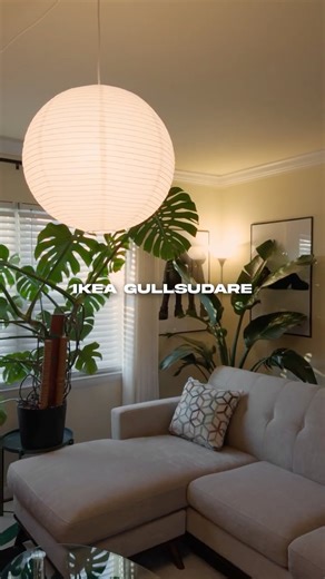 This IKEA Paper Lamp Shade Made My Space Instantly Cozier ✨