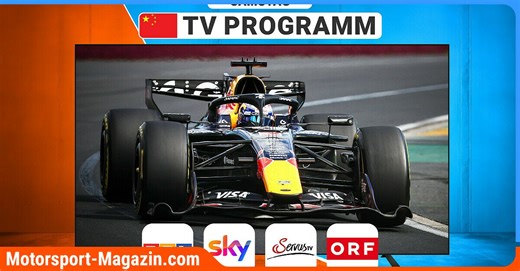 Formel 1 HEUTE live: Wer überträgt den Sprint und das Qualifying in China im TV und Stream?
