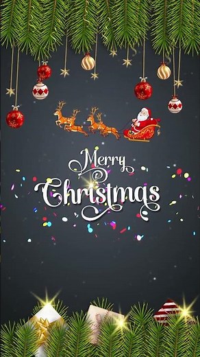 Merry Christmas Animation | Motion Design for Christmas | After Effects | #merrychristmas