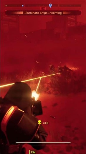 Friendly fire in Helldivers 2 is out of control #shorts #helldivers2