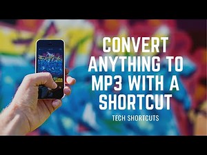 Convert Anything to MP3 with All to MP3 Shortcut