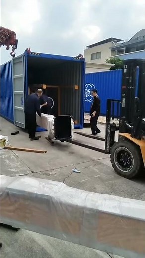 container loading for dipping pretreatment aluminium horizontal powder coating line