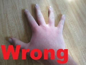 You Count on your Fingers Wrong