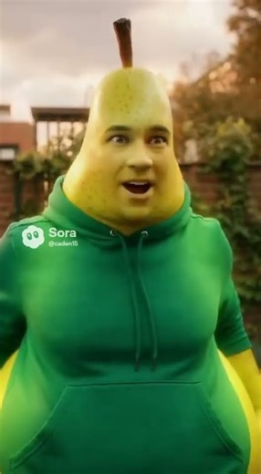 Im a pear!🍐#soraai #ai #fypシ゚viral