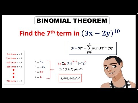 BINOMIAL THEOREM || BINOMIAL EXPANSION