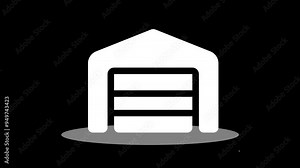 Professional garage icons for integrating into car management systems and digital automotive designs