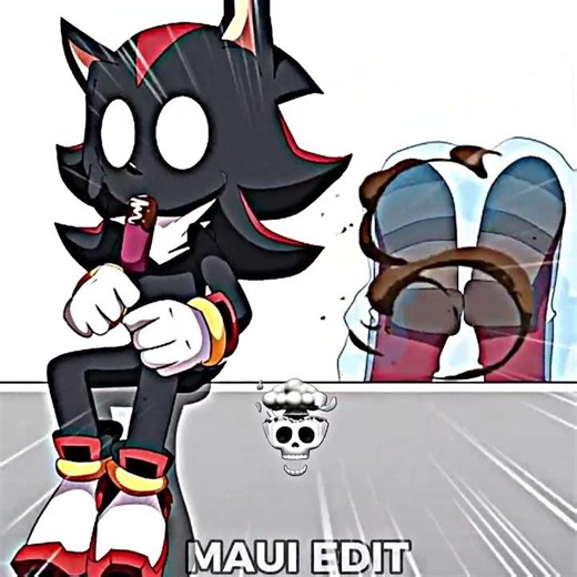 SHADOW & SONIC BOTH FEED AMY AT THE SAME TIME! 😂💖 #shadow #sonic #amy