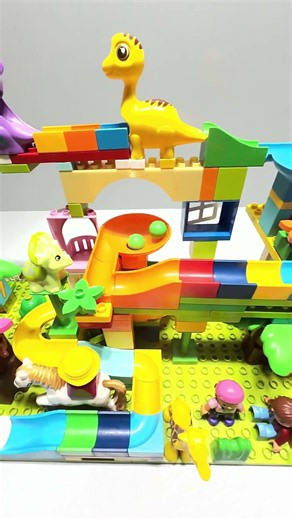 #1 satisfying lego duplo marble run asmr #trending