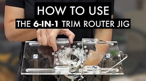 207K views · 777 reactions | How To Use This Contraption? 6-in-1 Router Jig | 3x3 Custom | Facebook