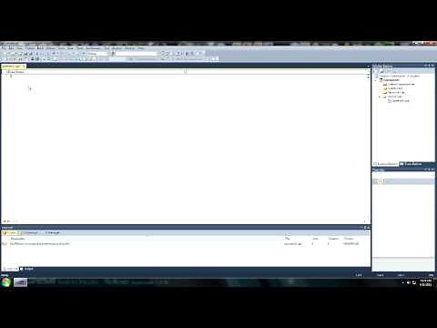 C Programming 1 (Hello World) - Visual Studio 2010