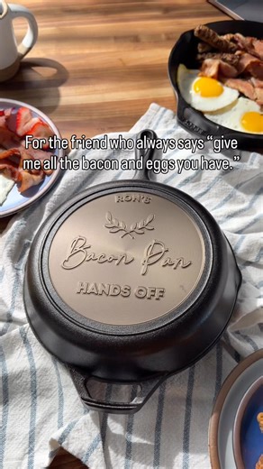 Custom Cast Iron Skillet #castiron