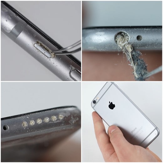 1.7K views | Satisfying deep cleaned iPhone 6 | Hack Genius | Facebook