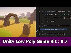 Unity Low Poly Game Kit : Stones & Prefabs (Update 0.7)