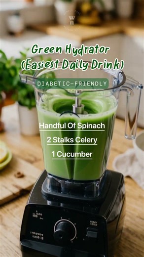 4 Ingredients Green Juice Recipe (Diabetic Control) #shorts
