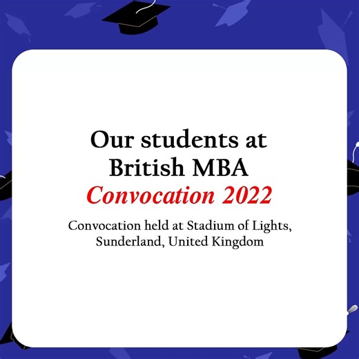 We're proud to announce the graduation of our British MBA students 2022 batch. Congratulations! Graduation held at Stadium of Light, Sunderland, United Kingdom. #Graduation2022 #gemsbschool #gemsmba #BritishMBA #Convocation #Convocation2022 | GEMS B School | Facebook